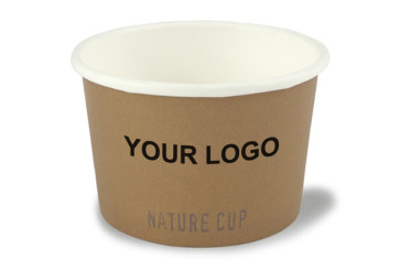 Nature CUP soup bowl, PLA coated, 16oz/450ml | EB