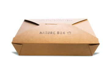 Lunch box, medium, kraft