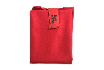 Reusable sandwich wrap, red