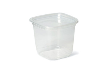 Salad bowl, square, PLA, 600 - 700ml