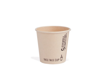 Tree Free Nature Cup (espresso) coffee cup, PLA coated, 4oz/120ml