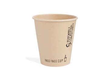 Tree Free Nature Cup coffee cup, PLA coated, 8oz/240ml