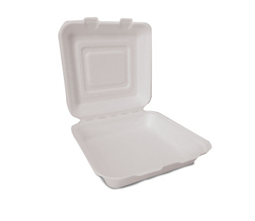 Menu box 1 compartment with lid large 