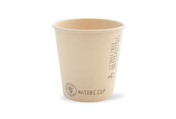 Tree Free Nature Cup coffee cup, white, PLA coated, 10oz/295ml