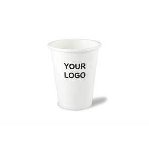 Coffee cup, PLA coated, 240ml/8oz | EB