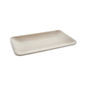 Palm leaf plate, rectangular, 16 x 24cm