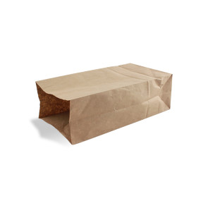 Brown paper bag, small