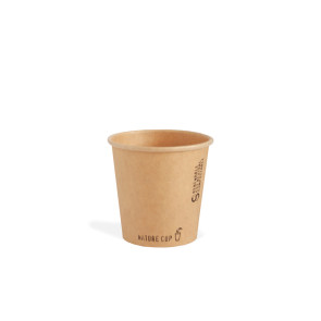 Kraft coffee cup, 4oz/120ml