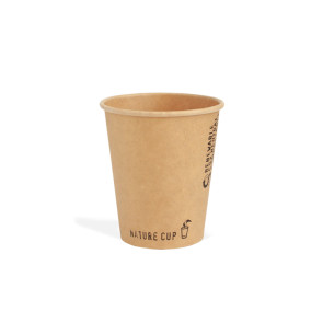 Kraft coffee cup, 8oz/240ml