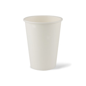 White soup bowl/ice cream tub, PLA coating, 32oz (950ml)