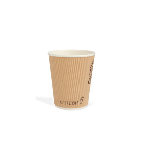Nature Cup coffee cup, double-walled, 8oz/240ml
