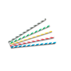 Paper straw, 20cm, various colours