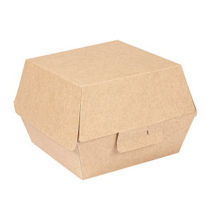 Hamburger box, medium, PREMIUM 15.5 x 14.5 x 9.5 cm, nano