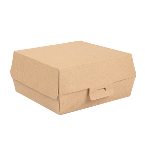 Hamburger box, large, PREMIUM 17.5 x 18 x 7.5 cm, nano