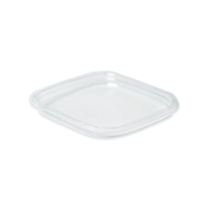 Lid, square, PLA salad bowl 400 - 700ml