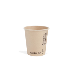 Tree Free Nature Cup coffee cup, PLA coated, 7oz/210ml