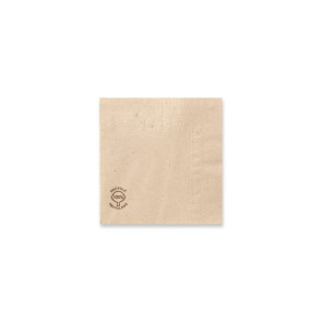 Cocktail napkin, brown 