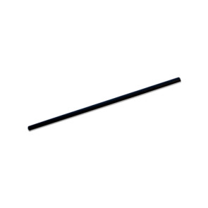 Paper straw, black, 20cm