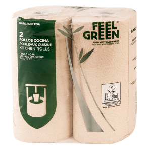 Kitchen roll, recycled, ecolabel, Feel Green