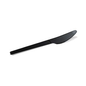Knife, black, 16.5cm