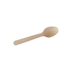 Paper spoon Kraft 11,6 cm