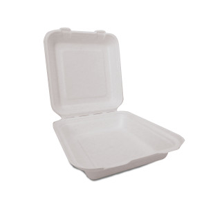 Menu box 1 compartment with lid medium 