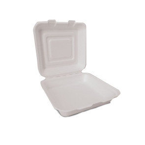 Menu box 1 compartment with lid large 