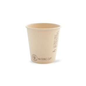 Tree Free Nature Cup coffee cup, white, PLA coated, 10oz/295ml