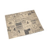 Greaseproof kraft paper, rectangular, large, TIMES 31 x 38 cm 