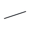 Paper straw, black, 20cm